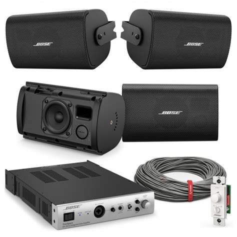Office Sound System With Bose FreeSpace FS SE Wall Mount Speakers And