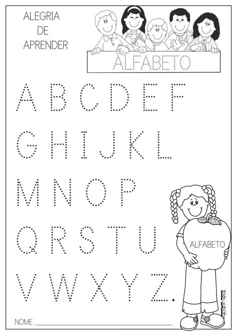 Atividades Com O Alfabeto Pontilhado Preschool Tracing Farm Preschool