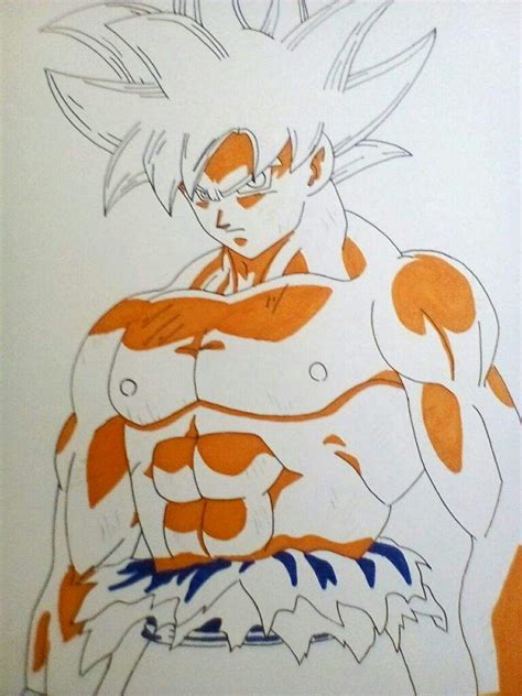 Dibujo De Goku Limit Breaker ⚡ Dragon Ball Super Oficial⚡ Amino