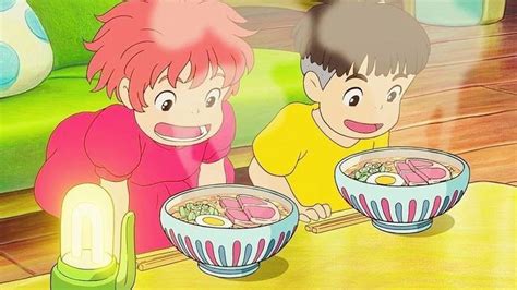 Ponyo Ramen🍜 Ponyo Ghibli Studio Ghibli Wallpaper