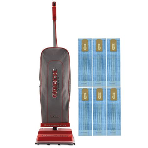 Oreck Commercial U2000r 1 120 V Redgray Upright Vacuum Bundle With