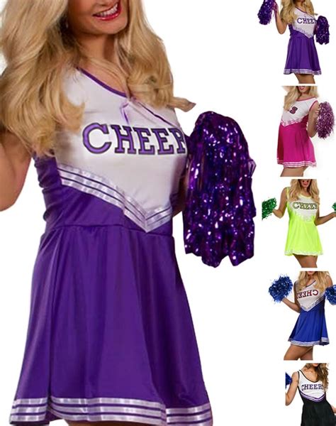 2016 sexy cheerleader dress costume group support female cheerleader dress cosply costume black