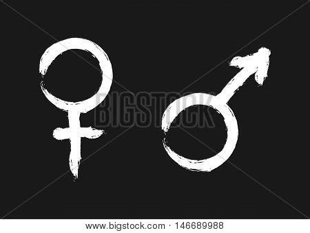 Male Female Symbols Vector Photo Free Trial Bigstock