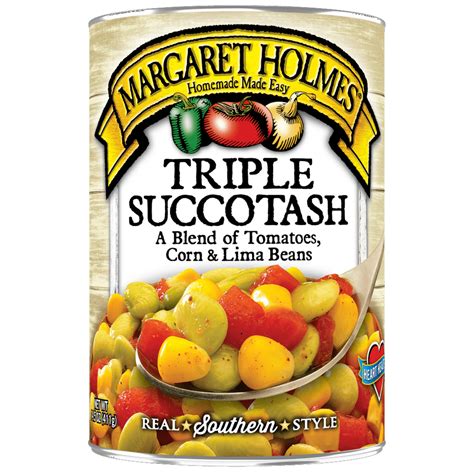 Margaret Holmes Triple Succotash Canned Vegetables 145 Oz Walmart