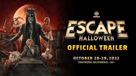 Escape Halloween 2022 Official Trailer Youtube