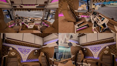 ETS2 Scania S Holland Style Highline Cabin İnterior SCS