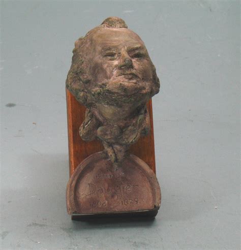 Honore Daumier Wall Mount Bust