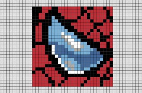 Pixel Art 8 Bit Art Lego Art Spiderman Pixel Art Pixel Art Pixel