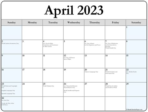 Special Events In April 2023 Uk Football Pelajaran