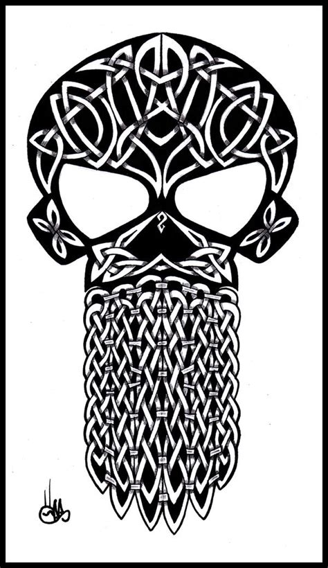 Celtic Skull By Shepush On Deviantart