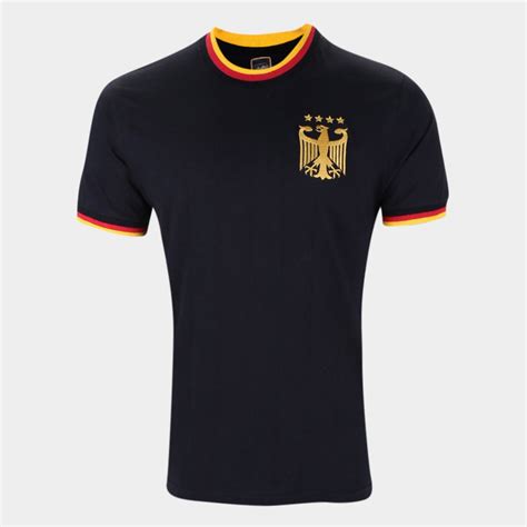 Camisa retrô gol seleção alemanha edição limitada. Camisa Alemanha Edição Limitada Masculina - Preto | Clube ...