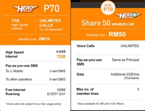 The information featured in this article is based on our best estimates of pricing, package details, contract stipulations, and service available. Shoot Out: U Mobile Hero Plus vs MaxisONE Share ...