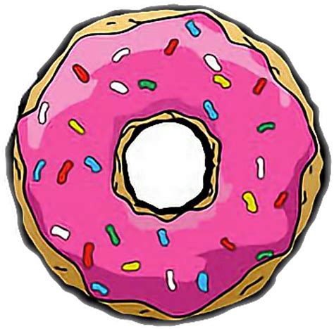 Homer Simpson Donut Drawings