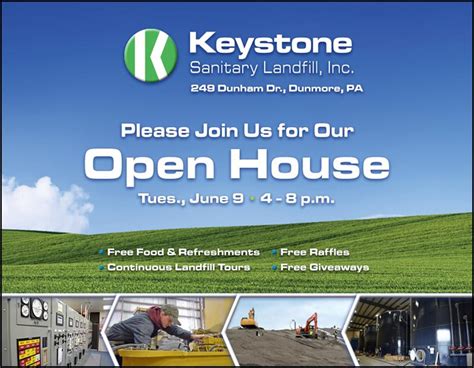 Keystone Sanitary Landfill Invites Community To Open House
