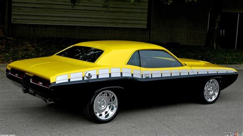 Black And Yellow Dodge Challenger Yellow Choices
