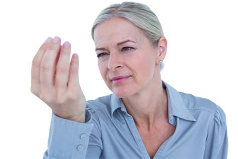 Businesswoman Presenting With Hand Gesturing Woman Concentrated