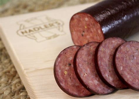 Venison Original Summer Sausage 9 Oz Nadlers Meats