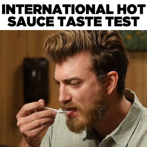 International Hot Sauce Taste Test Hot Sauce Sauce Blind Taste Test