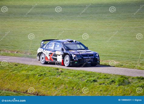 Rally Car Racing Editorial Photo Image Of Competition 18886031