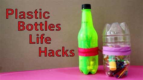 3 Plastic Bottles Life Hacks Every One Should Know Youtube