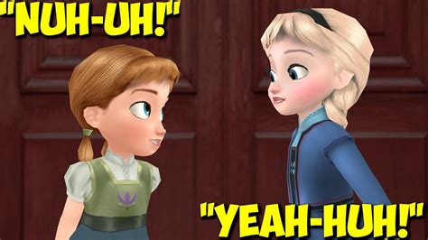 Mmd Frozen Anna And Elsa Squabble Nuh Uh Yeah Huh Funny Animated Cartoon Meme Disney Youtube