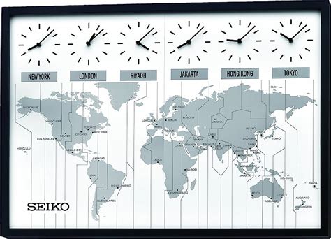 Seiko World Time Clock Uk