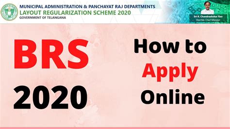 Brs Telangana 2020 Ts How To Apply Fee Receipt And Status