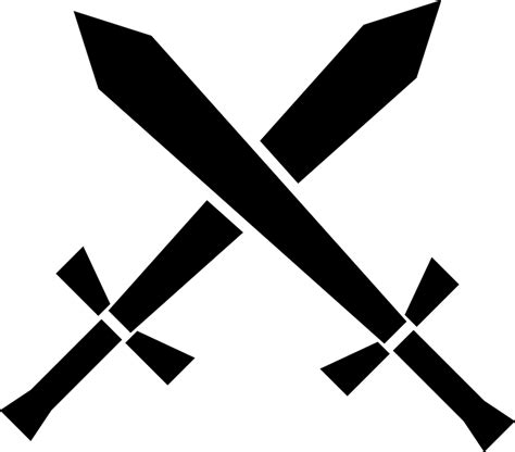 Download Swords Crossed Black Royalty Free Vector Graphic Pixabay