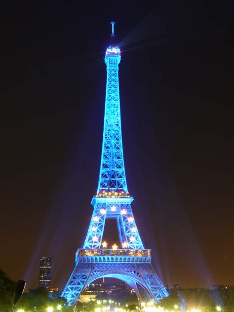 It is an iron lattice tower situated in champ de mars, paris, france. Eiffel Tower - Paris (France) - World for Travel