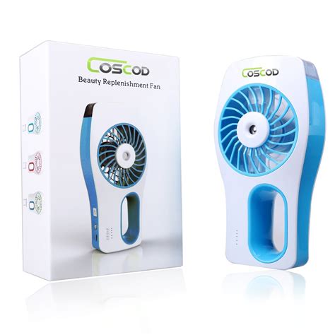 Rechargeable Handheld USB Mini Misting Fan With Personal Cooling