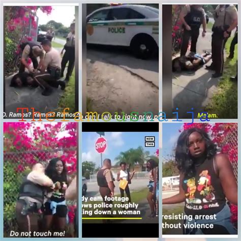 A Video Of Miami Dade Police Officers Manhandling A Black Woman Has Gone Viral On Social Media