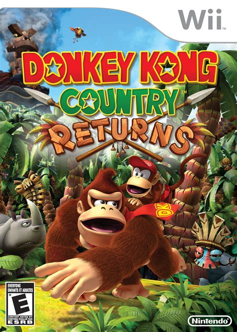 Te gusta lo portable y deseas conseguir muchos juegos gratis? Donkey Kong Country Returns WiiWbfsEspañolMulti5Googledrive - Mundo Roms Gratis Wii