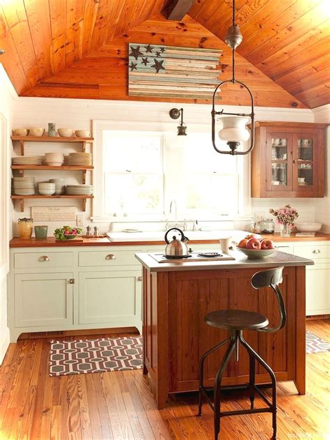 Awesome 55 Genius Small Cottage Kitchen Design Ideas Roomaniac