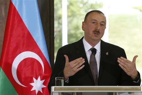 © the material used on this page is provided by the official website of the president of the. Azerbaijan's President Ilham Aliyev Threatens War with ...