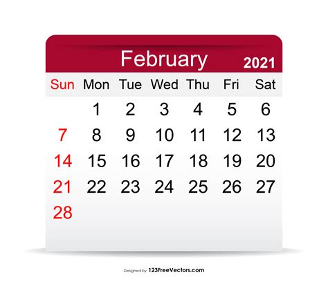February 2021 Calendar Clipart Bmp Urban
