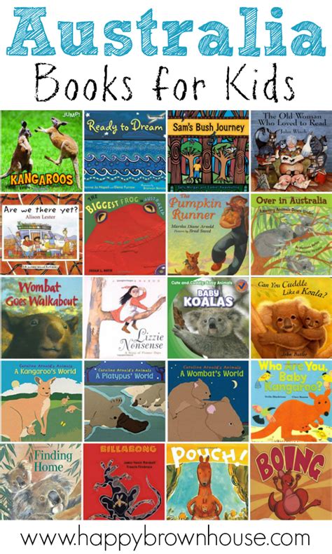 Australia Books For Kids Happy Brown House