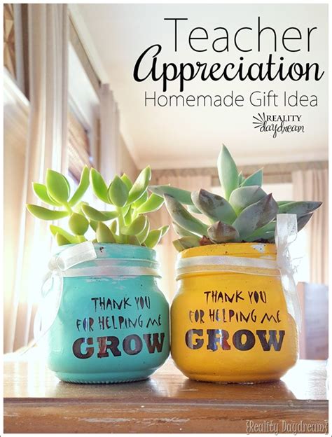 This teachers' day, if you know an a for awesome teacher, check out our guide for some lovely gift ideas! 'Thank you for helping me GROW!' Teacher Gift Idea ...