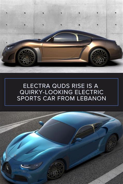 Electra Quds Rise Is A Quirky Looking Electric Sports Car From Lebanon