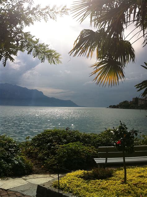 Lac Léman Suisse Lake In Switzerland Europe Also Known As Lake Geneva