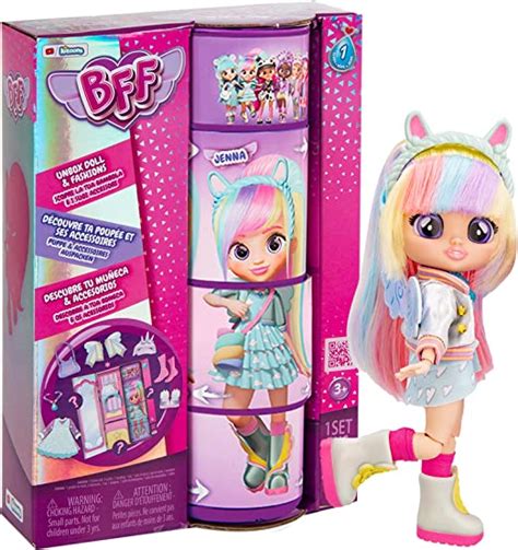 Cry Babies Bff Jenna Fashion Doll With 9 Surprises