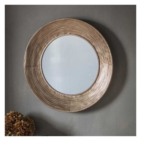 Extra large mirrors can come in several types on ebay. Gallery Knowle Champagne Gold Round Wall Mirror 72cm Diameter