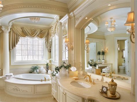 Ornate Cream And Gold Bathroom Hgtv