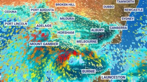 Polar Blast Gale Force Winds Lots Of Snow On The Way For Australia