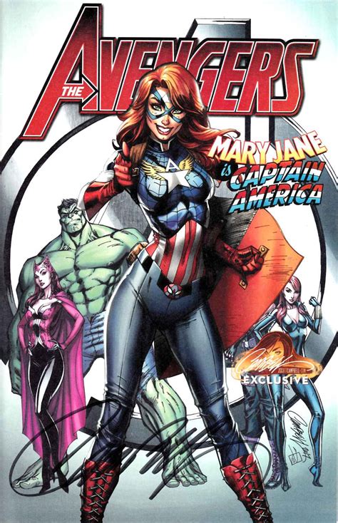 Avengers 8 J Scott Campbell Exclusive Mary Jane Variant