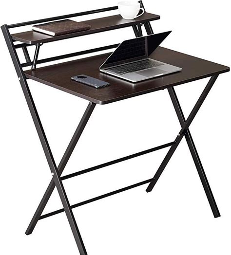 Jiwu 2 Style Folding Computer Desk For Small Space Kids