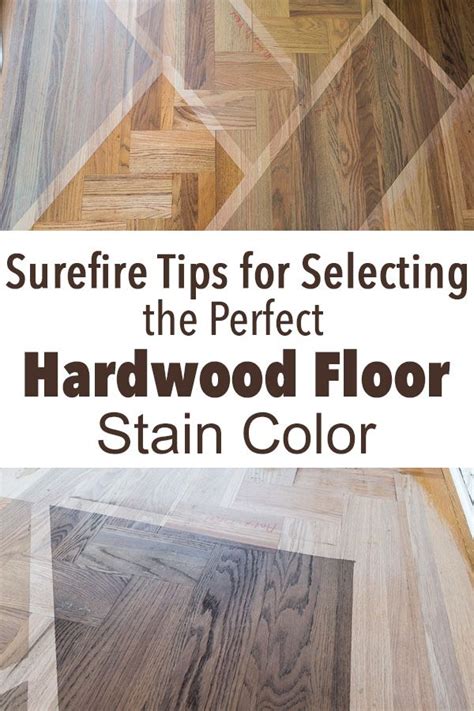 Choosing A Stain Color For Hardwood Floors Wood Floor Stain Colors
