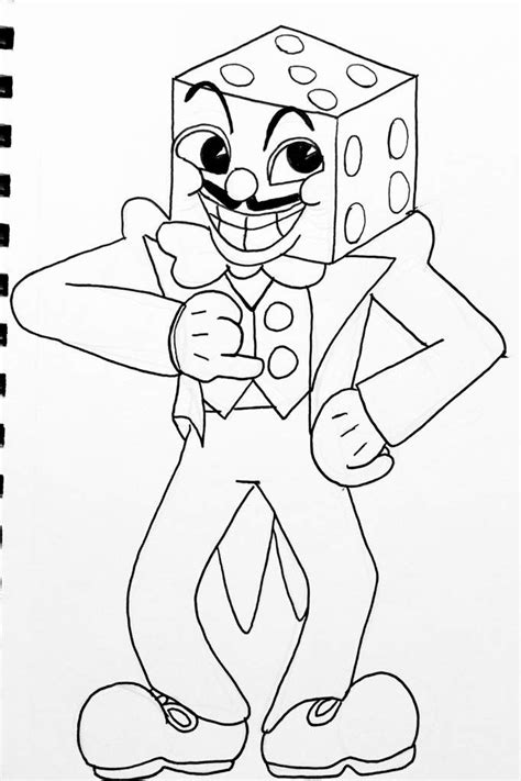 Top King Dice Coloring Pages For Free Hot Coloring Pages