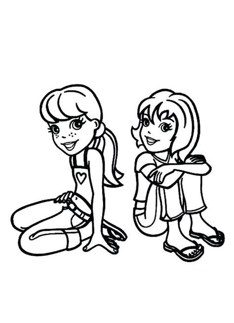 750 x 581 file type: Best Friend Coloring Pages For Girls at GetColorings.com ...