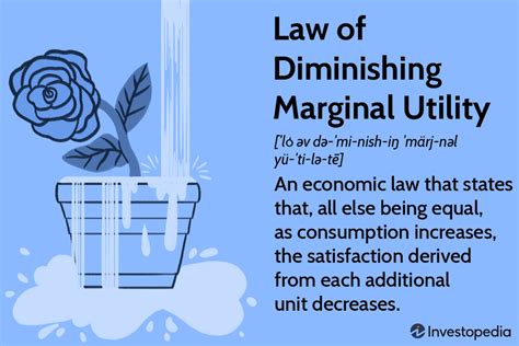 The Law Of Diminishing Marginal Utility How It Works With Examples