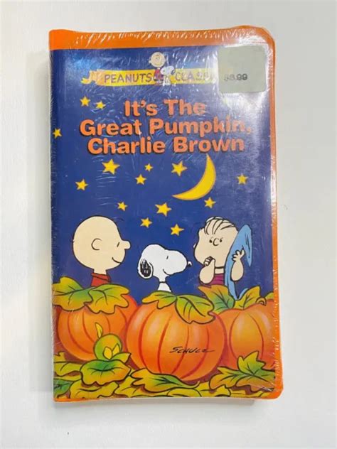 IT S THE GREAT PUMPKIN CHARLIE BROWN VHS Video Tape PEANUTS CLASSIC
